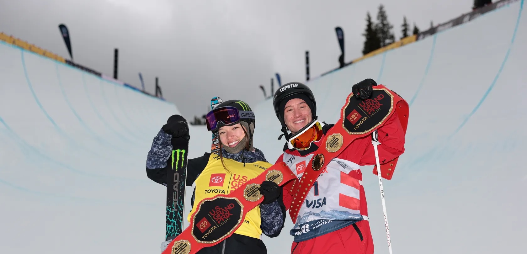 FIS Freeski Halfpipe World Cup Copper: Zoe Atkin and Alex Ferreira win