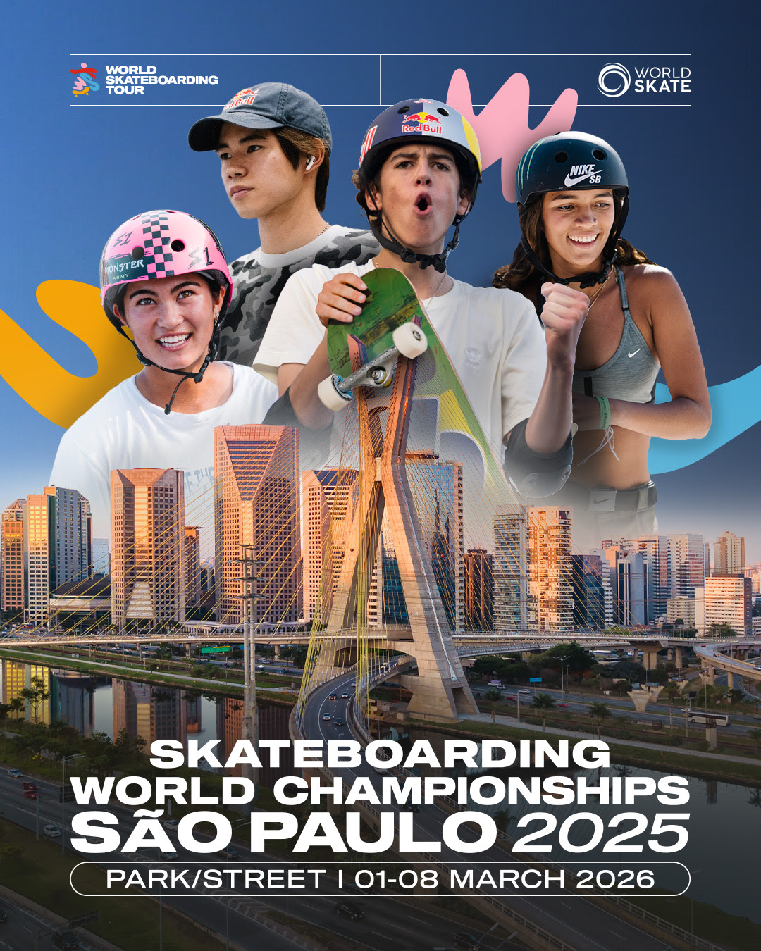 WST São Paulo Street & Park Worlds set for March 1–8